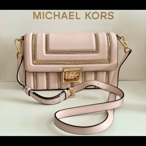 Michael Kors Sonia medium Shoulder / Crossbody Bag - Powder Blush - Picture 5 of 10